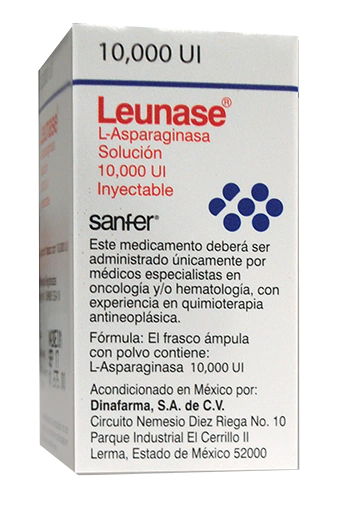 Leunase 10000 U Ampolleta